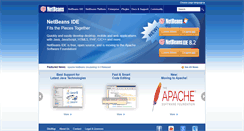 Desktop Screenshot of netbeans.org