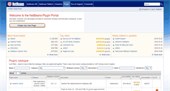 Desktop Screenshot of plugins.netbeans.org