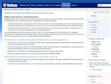 Tablet Screenshot of mobility.netbeans.org
